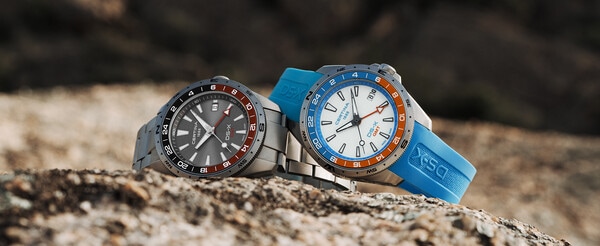 Certina DS-X GMT blue and grey