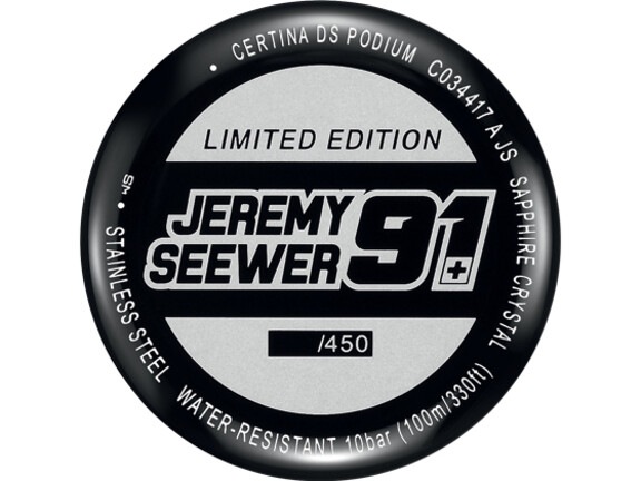 Caseback Jeremy Seewer