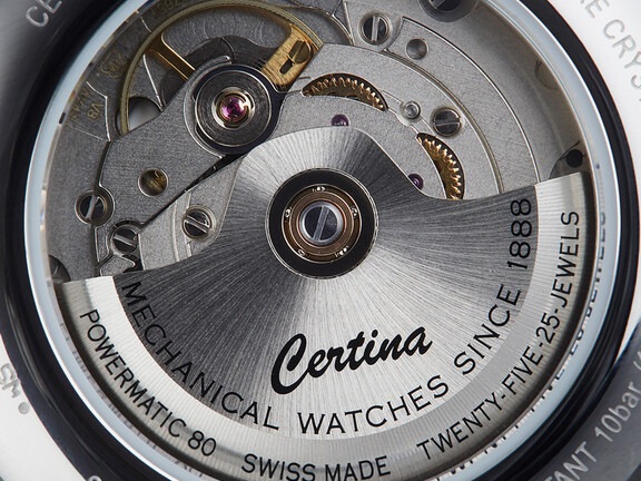 See-through caseback