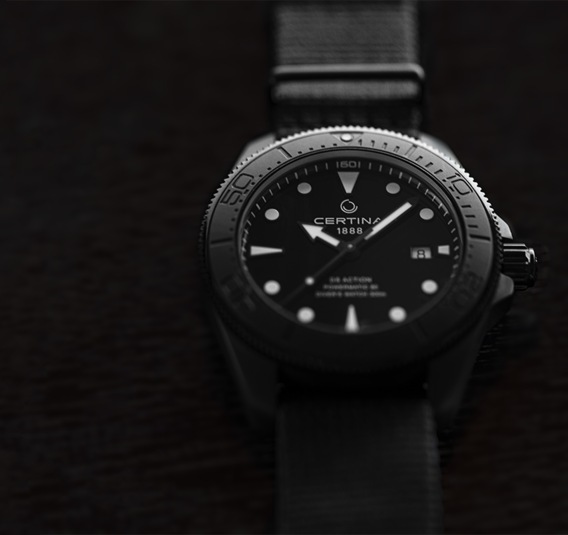DS Action Diver full black
