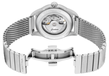 DS-1 Skeleton Automatic Silver 316L stainless steel 40mm - #6