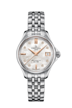 DS Action Lady Powermatic 80 Automatic Mother of pearl 316L stainless steel 34.5mm - #0