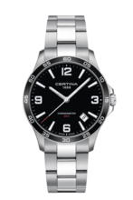 DS-8 Quartz Black 316L stainless steel 41.5mm - #0