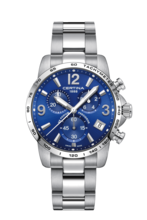 DS Podium Quartz Blue 316L stainless steel 41mm - #0