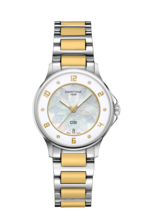 Women watch ∙ Quartz ∙ Mother of pearl ∙ PVD coating ∙ 316L stainless steel ∙ Diamond(s)  - #0
