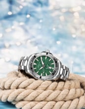 DS Action Quartz Green 316L stainless steel 34.3mm - #3