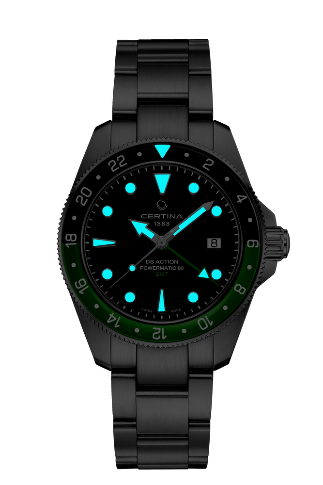 Certina ds action gmt powermatic clearance