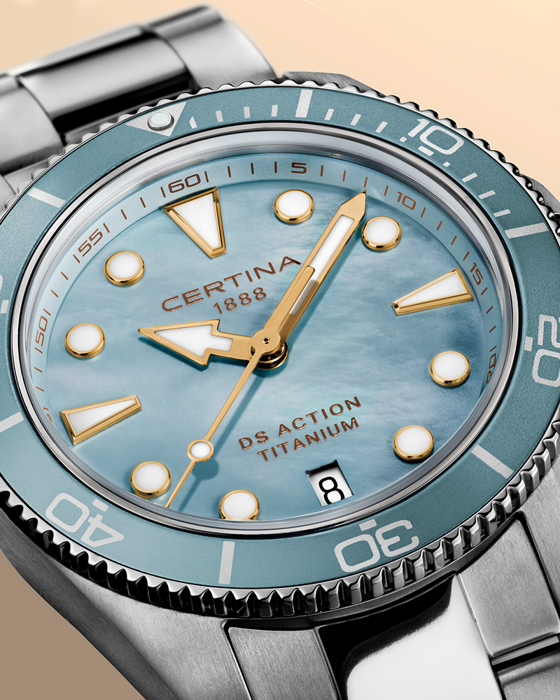 Women Quartz DS Action 34.5mm watch by Certina