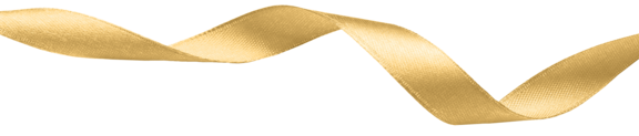 Christmas mas golden ribbon