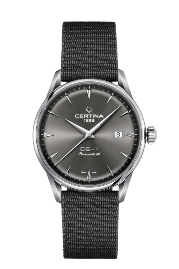 DS-1 Automatic Grey 316L stainless steel 40mm - #0