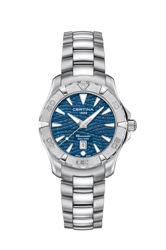 DS Action Quartz Blue 316L stainless steel 34.3mm - #0