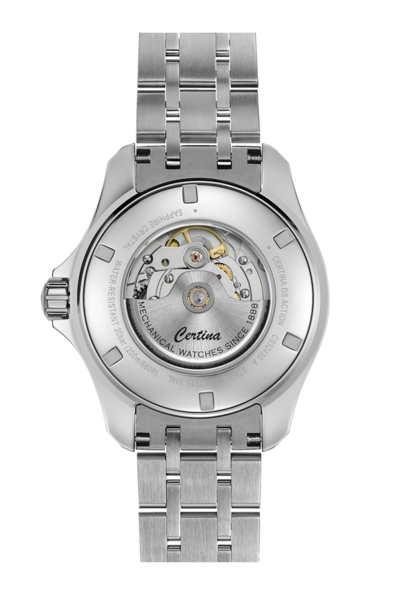 DS Action Day Date Powermatic 80 Automatic Grey 316L stainless steel 41mm - #4