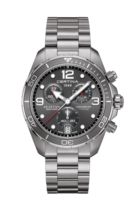 DS Action Chronograph Quartz Grey Titanium 43mm - #0