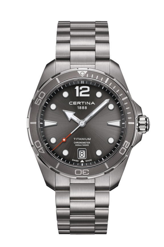 DS Action Quartz Grey Titanium 43mm - #0