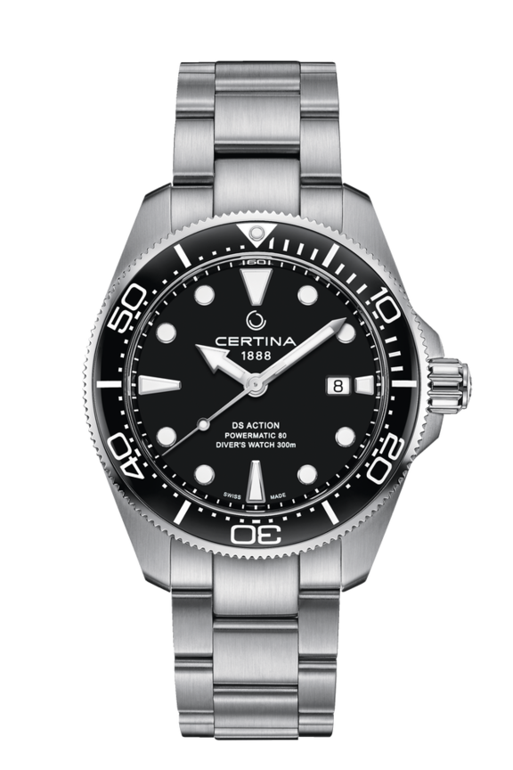 DS Action Diver Automatic Black 316L stainless steel 43mm - #0