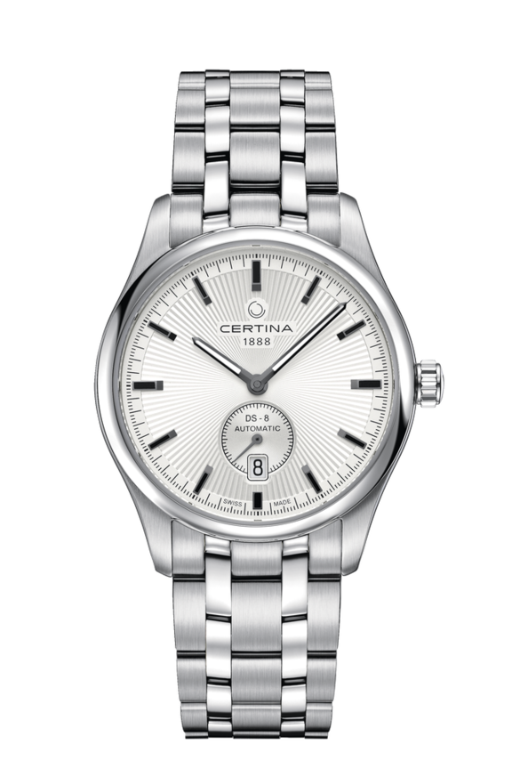 DS-8 Small Second Automatic Silver 316L stainless steel 40mm - #0