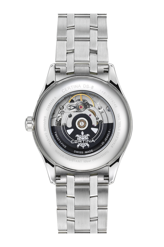 DS-8 Small Second Automatic Silver 316L stainless steel 40mm - #4