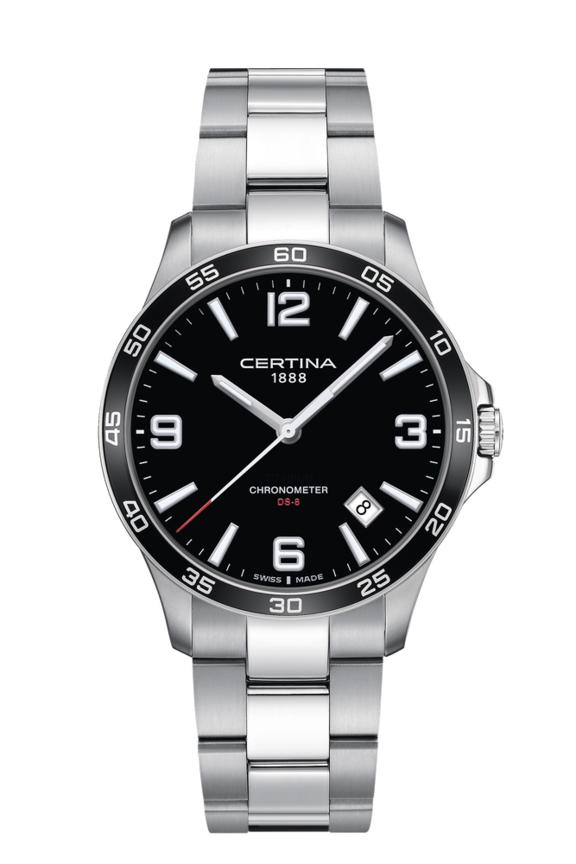 DS-8 Quartz Black 316L stainless steel 41.5mm - #0