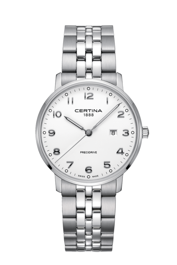 DS Caimano Quartz White 316L stainless steel 39mm - #0