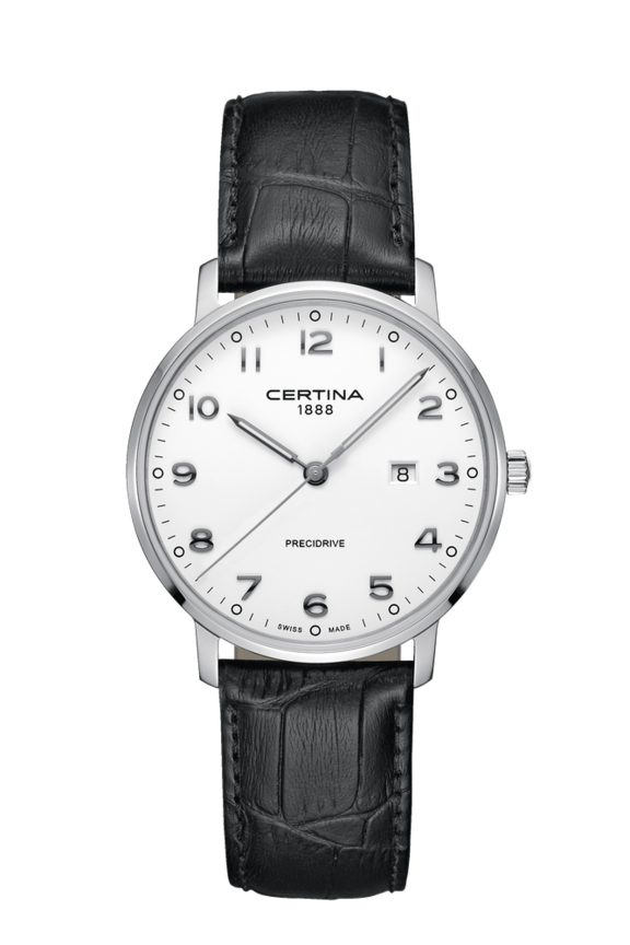 DS Caimano Quartz White 316L stainless steel 39mm - #0