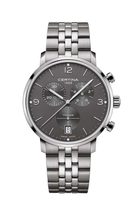 DS Caimano Quartz Grey Titanium 42mm - #0