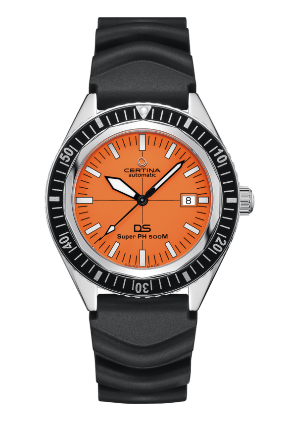 DS Super PH500M Automatic Orange 316L stainless steel 43mm - #0