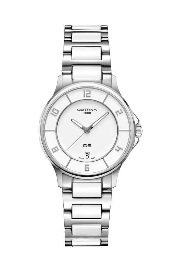 DS-6 Lady Quartz White 316L stainless steel 35mm - #0