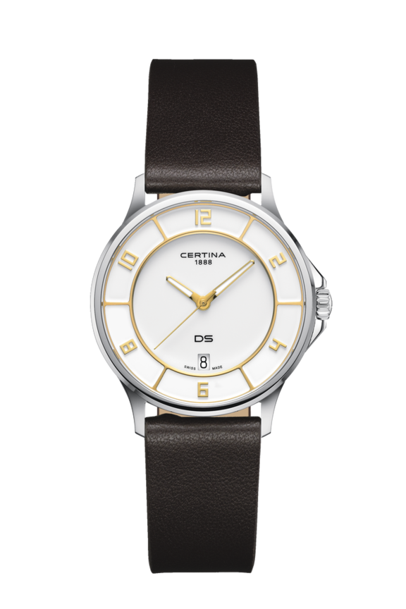 DS-6 Lady Quartz White 316L stainless steel 35mm - #0