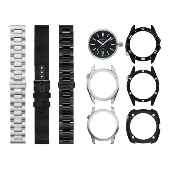 Men watch ∙ Automatic ∙ Black ∙ PVD coating ∙ 316L stainless steel - #0