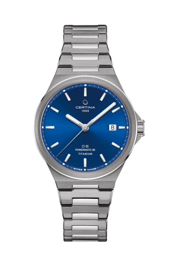 DS-7 Powermatic 80 Automatic Blue Titanium 39mm - #0