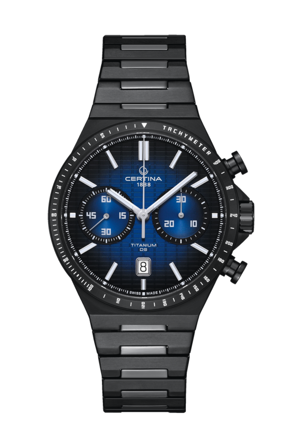 Men watch ∙ Automatic ∙ Blue ∙ PVD coating ∙ Titanium - #0