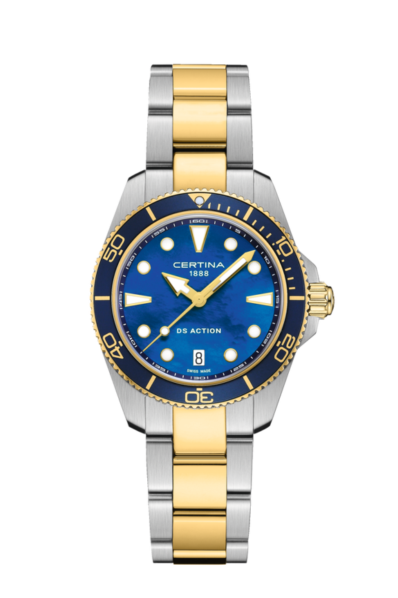 Women watch ∙ Quartz ∙ Mother of pearl ∙ PVD coating ∙ 316L stainless steel - #0