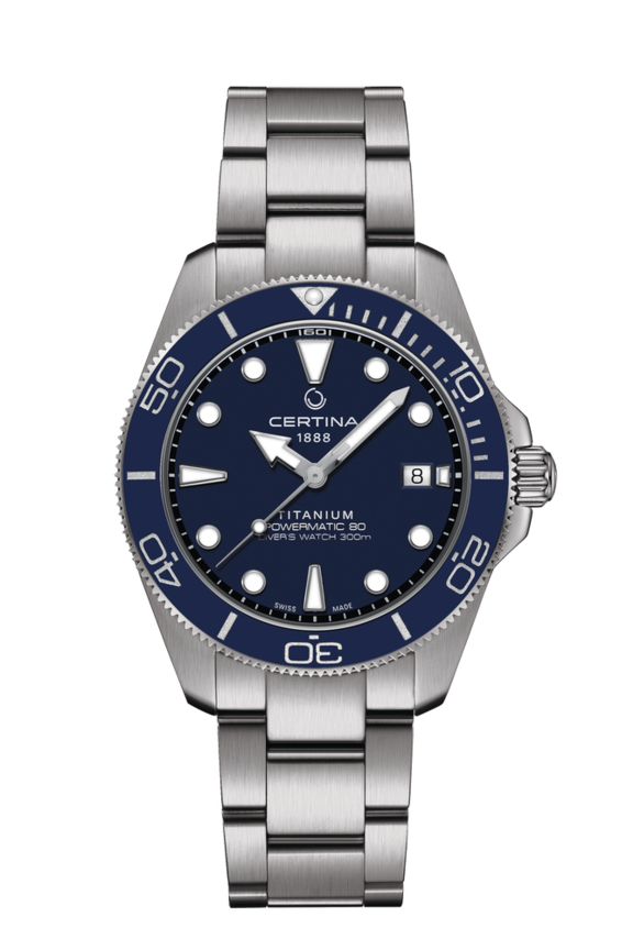 Montre Homme ∙ Automatique ∙ Bleu ∙ Titane - #0