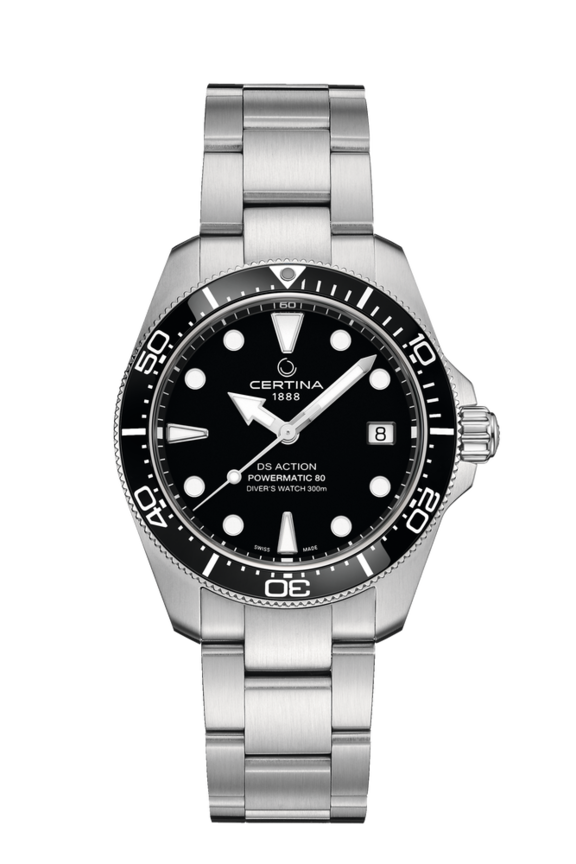 Unisex watch ∙ Automatic ∙ Black ∙ 316L stainless steel (C0488071105100)