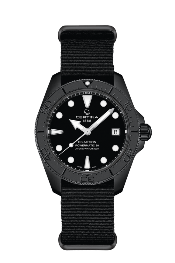 Unisex watch ∙ Automatic ∙ Black ∙ PVD coating ∙ 316L stainless steel (C0488073805100)