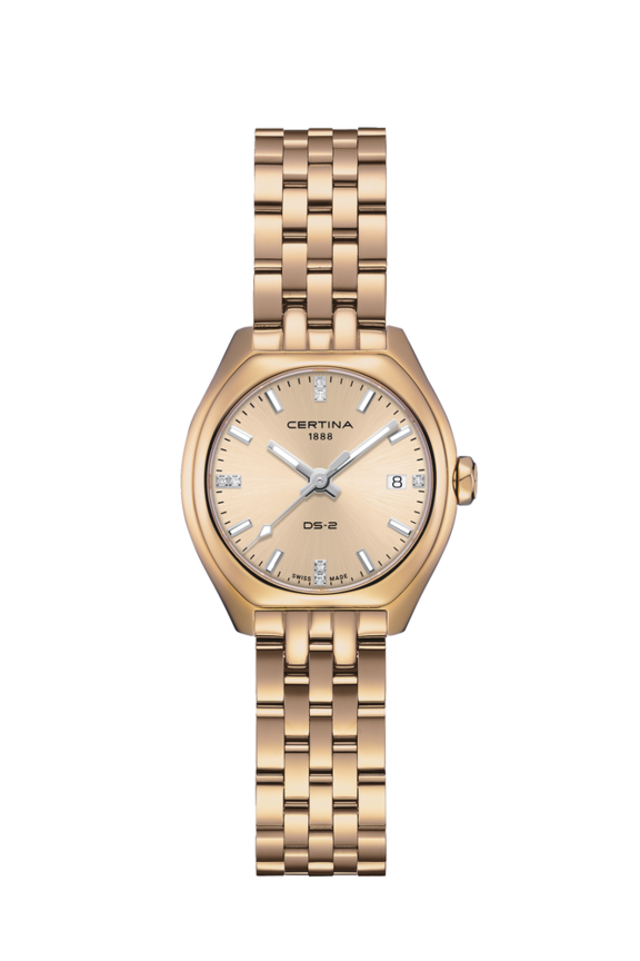 Women watch ∙ Quartz ∙ Champagne/Golden ∙ PVD coating ∙ 316L stainless steel - #0