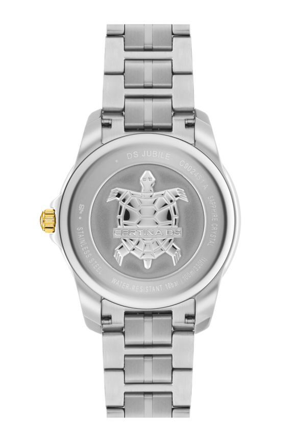 DS Jubile Quartz White 316L stainless steel 40mm - #4