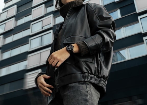 Men watch ∙ Automatic ∙ Black ∙ PVD coating ∙ 316L stainless steel - #3