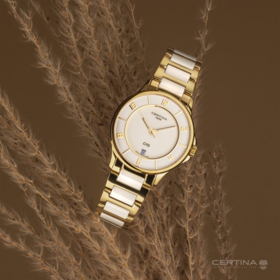 Women watch ∙ Quartz ∙ White ∙ PVD coating ∙ 316L stainless steel - #3