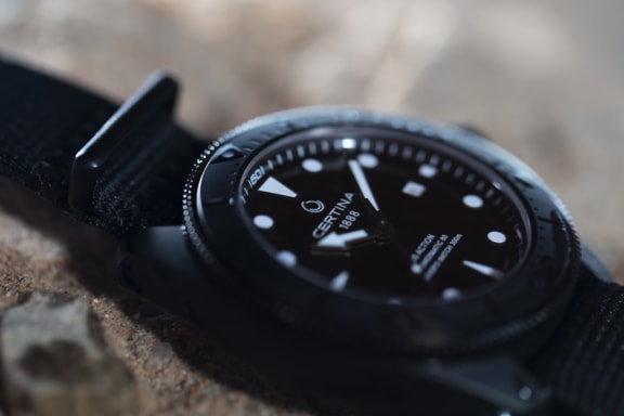 Certina ds action diver automatic black dial men's hotsell watch