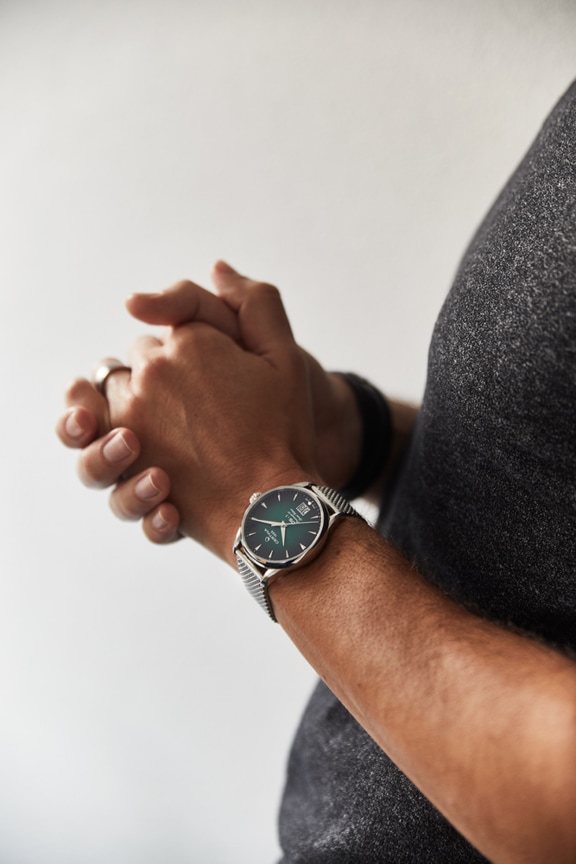 Men watch ∙ Automatic ∙ Green ∙ 316L stainless steel - #3