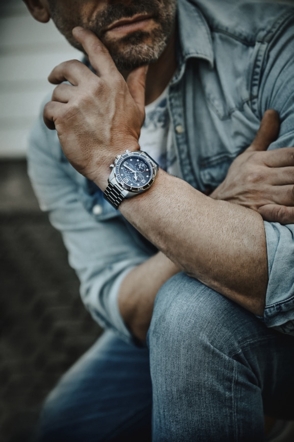Men watch ∙ Quartz ∙ Grey ∙ Titanium - #3