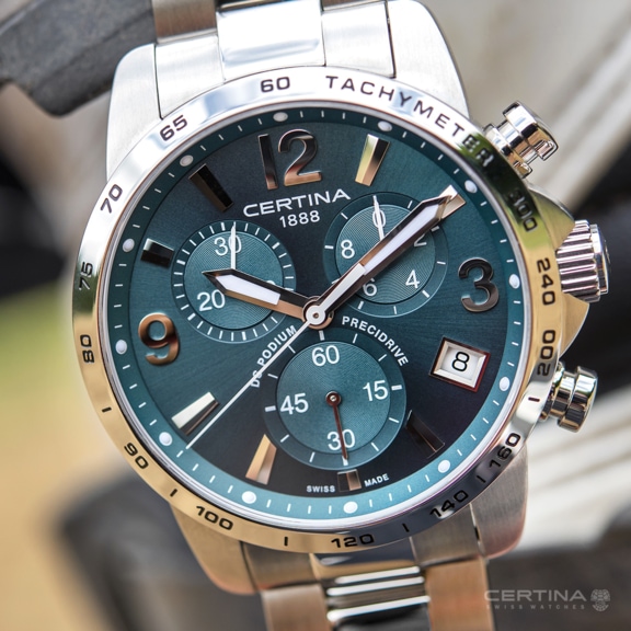 Men watch ∙ Quartz ∙ Green ∙ 316L stainless steel - #3