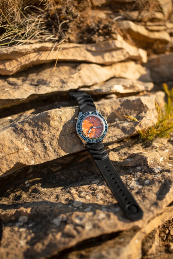 Men watch ∙ Automatic ∙ Orange ∙ 316L stainless steel - #3