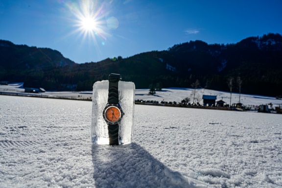 Men watch ∙ Automatic ∙ Orange ∙ 316L stainless steel - #3