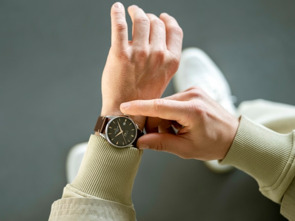 Men watch ∙ Automatic ∙ Brown ∙ 316L stainless steel - #3
