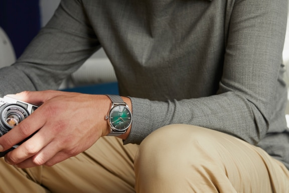 Men watch ∙ Automatic ∙ Green ∙ 316L stainless steel - #3