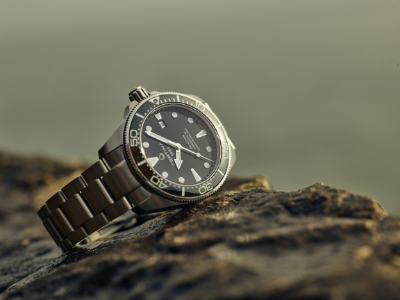 DS Action Diver Automatic Black 316L stainless steel 43.00mm