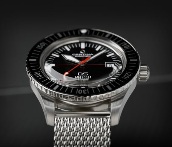 DS PH200M Automatic Black 316L stainless steel 42.80mm