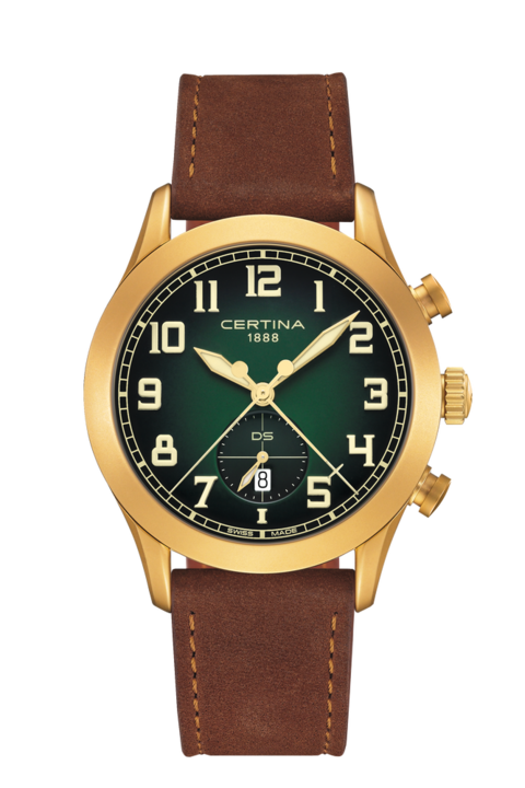 Certina ds action leather best sale strap